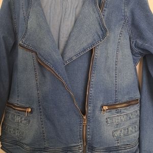 A jean jacket